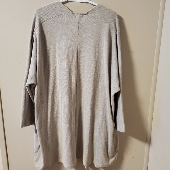 DONNI. | RIB SWEATER COAT - Picture 5 of 8